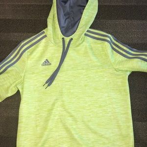 Adidas neon green sweatshirt